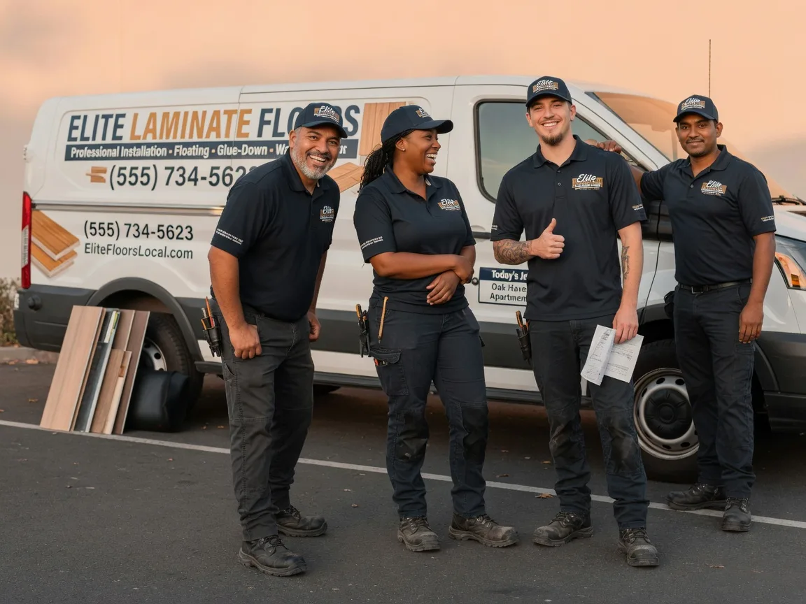 Laminate flooring installation company in Miller, SD